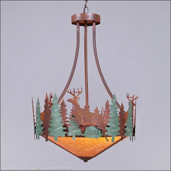 Rustic Ceiling Lights with Reclaimed Wood and Distressed FinishesRustic Ceiling Lights with Reclaimed Wood and Distressed FinishesAvalanche Ranch Crestline-Deer A44831AM-HR-04 Pendant Light - Pine Green/Rust Patina Rustic Ceiling Lights with Reclaimed Wood and Distressed FinishesRustic Ceiling Lights with Reclaimed Wood and Distressed FinishesAvalanche Ranch Crestline-Deer A44831AM-HR-04 Pendant Light - Pine Green/Rust Patina