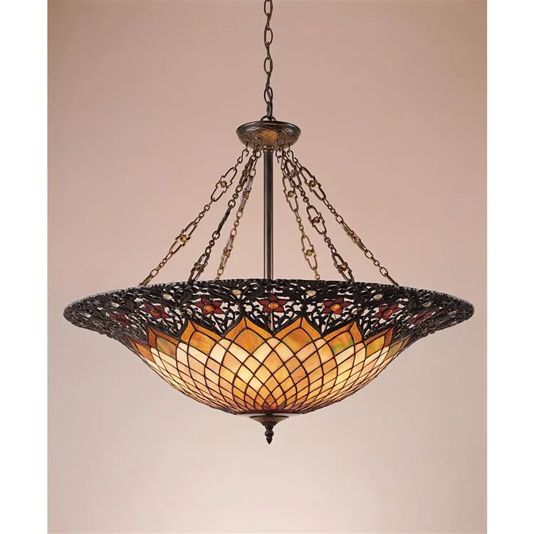 Bohemian Ceiling Lights with Beads, Tassels, and Colorful GlassBohemian Ceiling Lights with Beads, Tassels, and Colorful GlassQuoizel TF1901 Adriana 6-lt 32" Pendant Bohemian Ceiling Lights with Beads, Tassels, and Colorful GlassBohemian Ceiling Lights with Beads, Tassels, and Colorful GlassQuoizel TF1901 Adriana 6-lt 32" Pendant