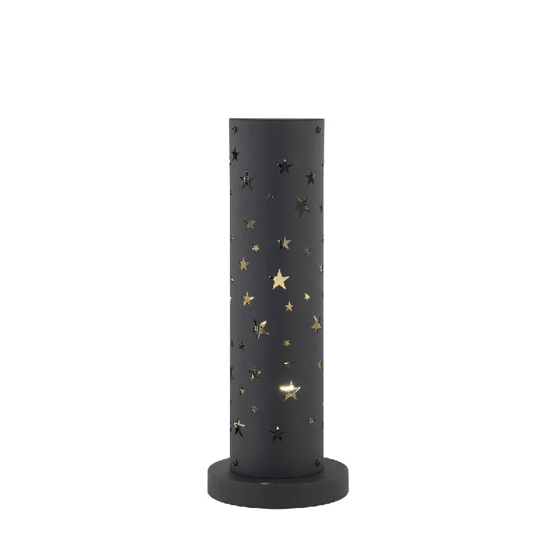 mid century modern table lamps with iconic designs for a stylish studymid century modern table lamps with iconic designs for a stylish study18"H Metal Star Shadow Table Lamp - Black