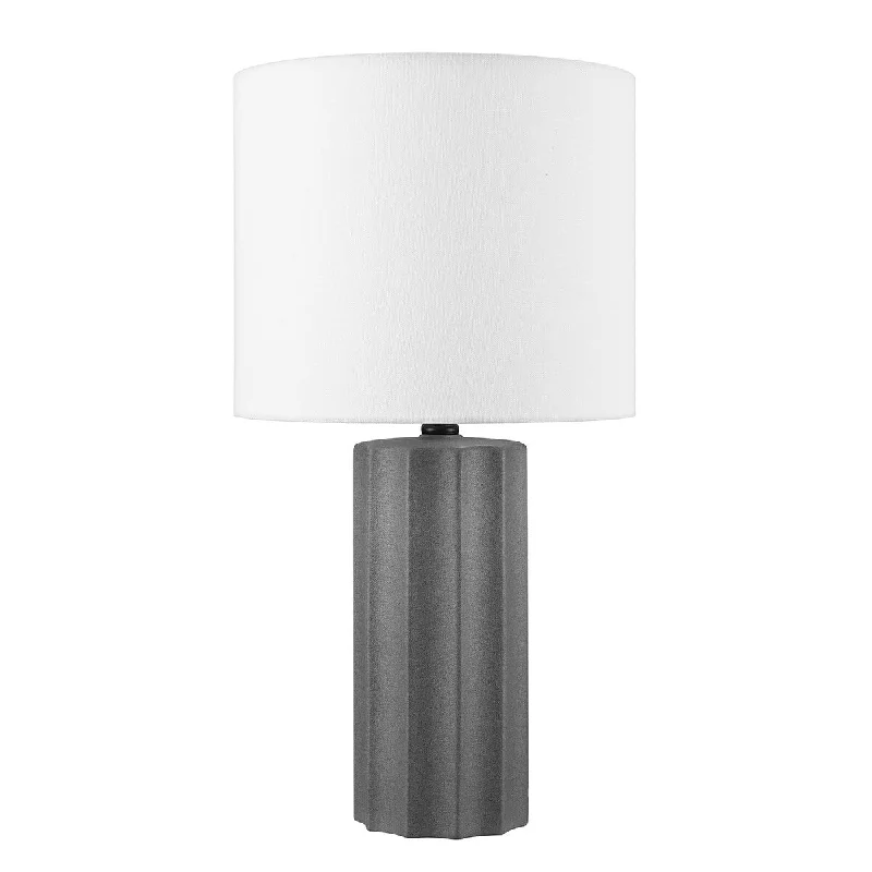 modern minimalist table lamps for contemporary living roomsmodern minimalist table lamps for contemporary living rooms20" Ribbed Ceramic Table Lamp, Dark Gray Concrete Finish, White Linen Shade, On/Off Rotary Switch on Socket modern minimalist table lamps for contemporary living roomsmodern minimalist table lamps for contemporary living rooms20" Ribbed Ceramic Table Lamp, Dark Gray Concrete Finish, White Linen Shade, On/Off Rotary Switch on Socket