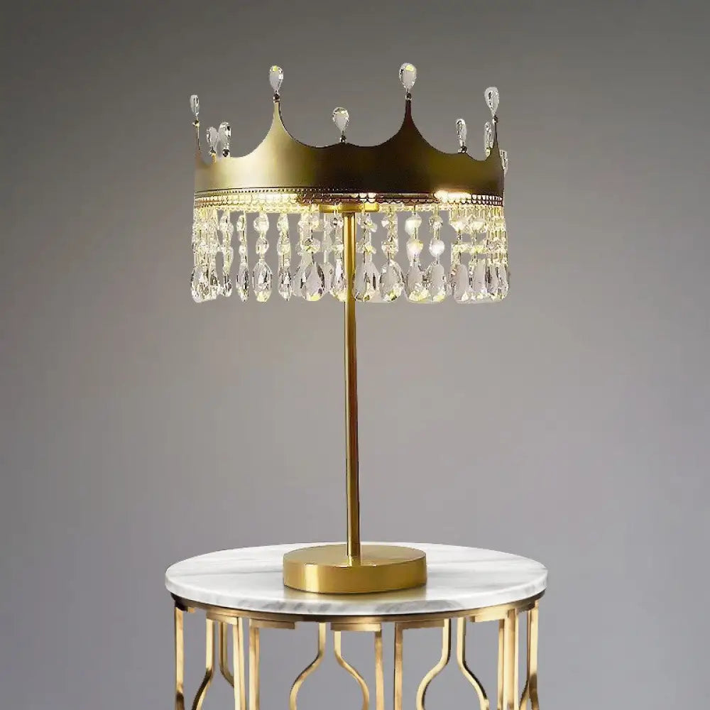 ceramic table lamps with hand painted designs for an artistic touchceramic table lamps with hand painted designs for an artistic touchClassic Crown Faceted Crystal Desk Lamp with 3 Heads - Champagne Night Light for Bedroom