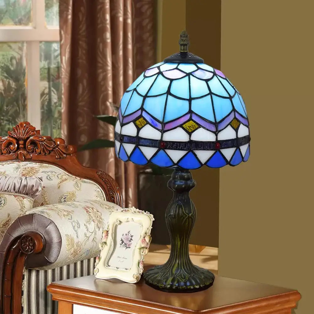 modern minimalist table lamps for contemporary living roomsmodern minimalist table lamps for contemporary living roomsBaroque Dome Table Light with Stained Glass Design - Bedroom Décor