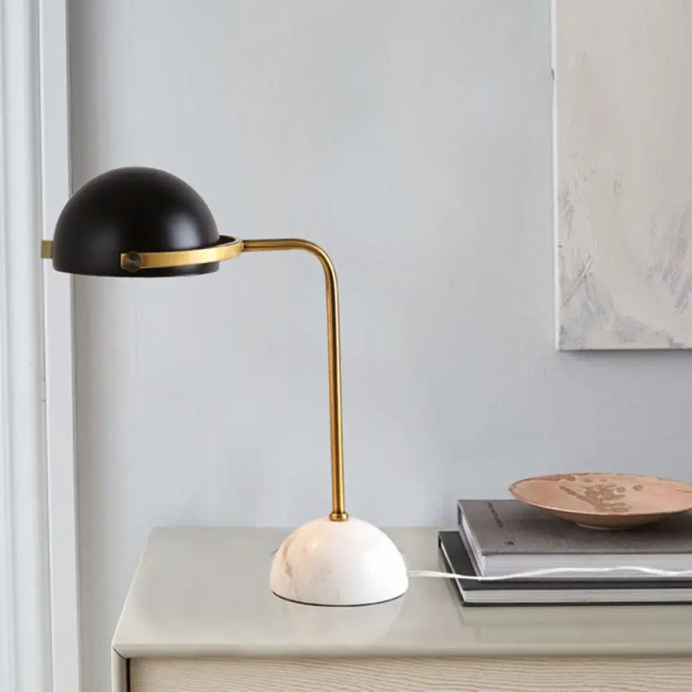 gothic style table lamps with dark finishes for a mysterious lookgothic style table lamps with dark finishes for a mysterious lookModern Standing Lamp - Metallic Shade, Stylish Design, 1 Bulb, Metal Frame, Marble Base - Black Finish