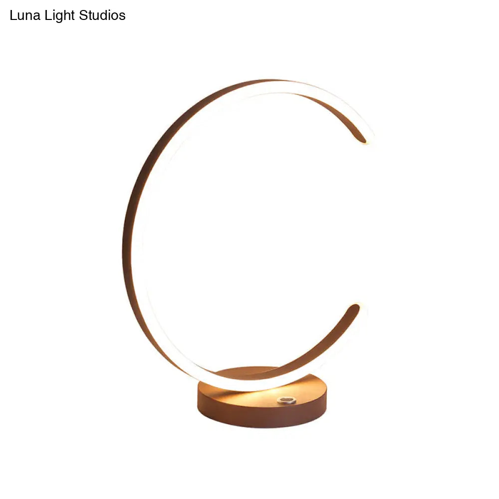asian inspired table lamps with bamboo accents for a zen atmosphereasian inspired table lamps with bamboo accents for a zen atmosphereC-Shape Metal LED Desk Lamp for Nightstand Lighting in Coffee, Warm/White Light