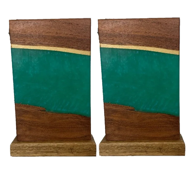 Aqua Green (Set of 2)