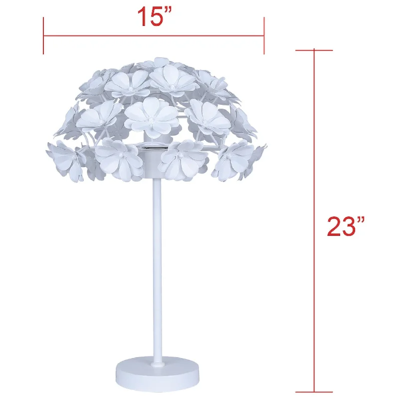 asian inspired table lamps with bamboo accents for a zen atmosphereasian inspired table lamps with bamboo accents for a zen atmosphereCASSIA 23 in. White Table Lamp with White Metal Floral Shade and Line Switch