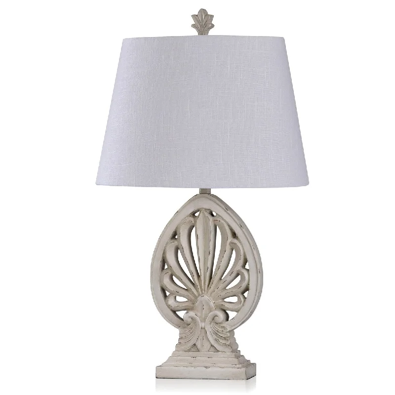 mid century modern table lamps with iconic designs for a stylish studymid century modern table lamps with iconic designs for a stylish studyCasual Brooch Design Table Lamp - Weathered Ivory Finish