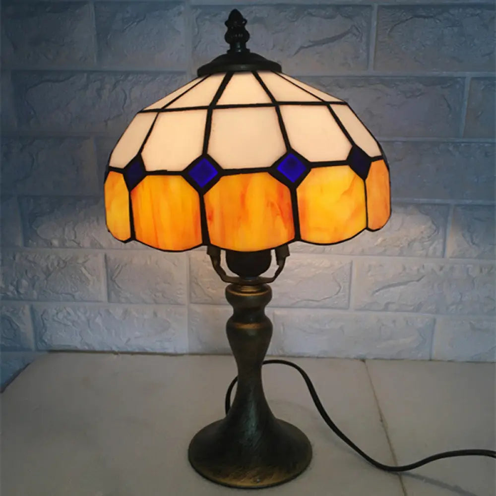 gothic style table lamps with dark finishes for a mysterious lookgothic style table lamps with dark finishes for a mysterious lookRetro Stained Glass Accent Table Lamp - Elegant 1-Light Décor for Bedside