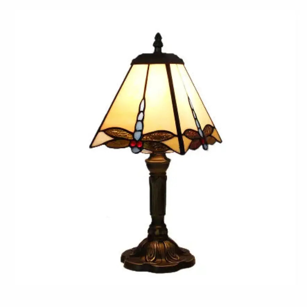 marble table lamps with a luxurious veined pattern for high end decormarble table lamps with a luxurious veined pattern for high end decorDragonfly Stained Glass Table Lamp - Rustic 1-Light Table Lighting