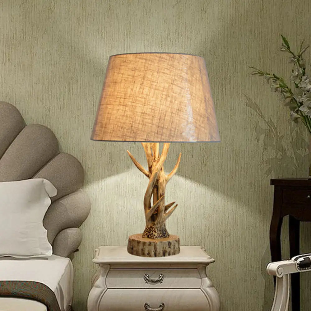 crystal table lamps with dazzling prisms for a glamorous effectcrystal table lamps with dazzling prisms for a glamorous effectTapered Beige Table Light with Tree Branch Design - Traditional Desk Lighting