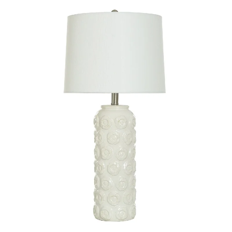rustic farmhouse table lamps for cozy kitchensrustic farmhouse table lamps for cozy kitchensFlor Cream Table Lamp - Ceramic Glazed Floral Patterned Body - Off-White Shade rustic farmhouse table lamps for cozy kitchensrustic farmhouse table lamps for cozy kitchensFlor Cream Table Lamp - Ceramic Glazed Floral Patterned Body - Off-White Shade