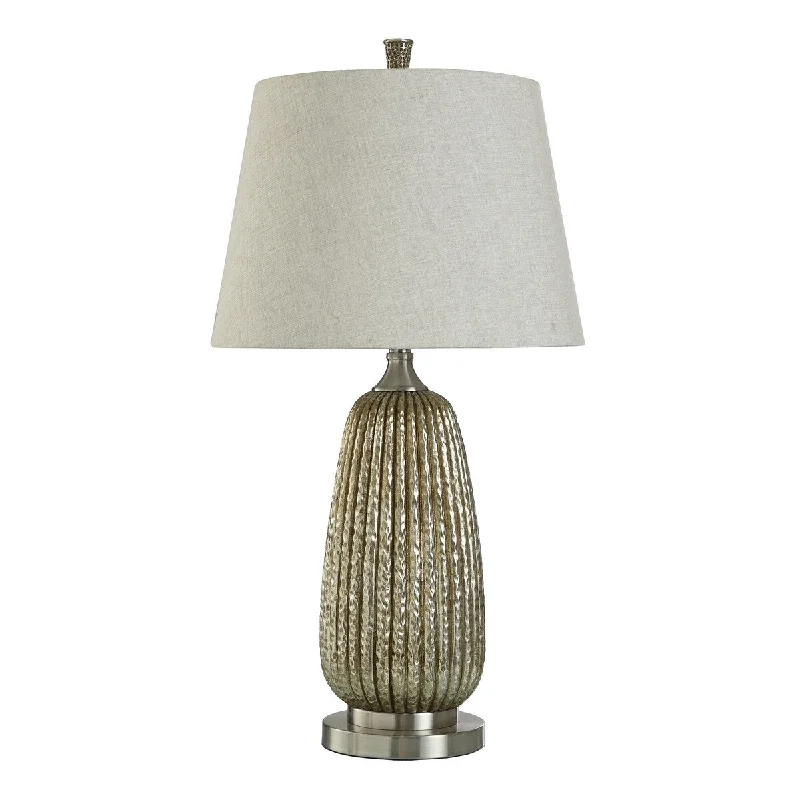 fabric table lamps with a linen shade for a relaxed and breathable lookfabric table lamps with a linen shade for a relaxed and breathable lookGold Gala Table Lamp - Metallic Gold and Brushed Nickel Resin Body - Natural Shade