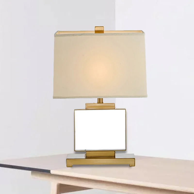 gothic style table lamps with dark finishes for a mysterious lookgothic style table lamps with dark finishes for a mysterious lookTraditional White Rectangle Study Lamp with Metal Base - Perfect Reading Light (1 Bulb)