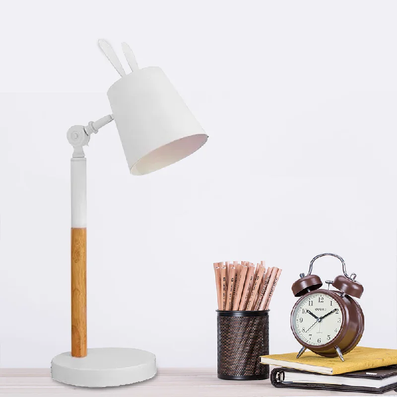mid century modern table lamps with iconic designs for a stylish studymid century modern table lamps with iconic designs for a stylish studyRotatable Metal Bunny Desk Light - Modern Stylish Lamp (White Finish)