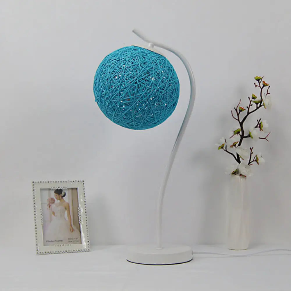 leather table lamps with a distressed texture for a rugged charmleather table lamps with a distressed texture for a rugged charmHandmade Yellow/Ivory Rattan Table Lamp - Countryside Style, 1-Light with Ball Shade for Bedroom